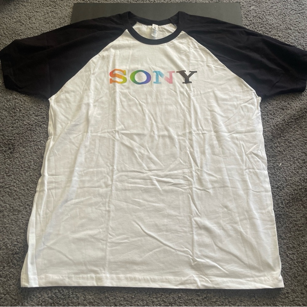 Sony Multicolor Logo Raglan Tee